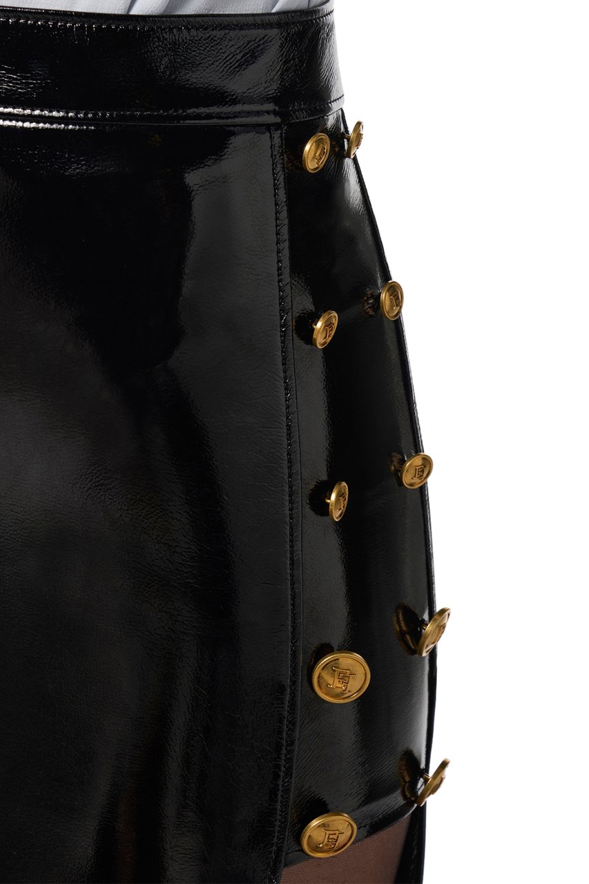 Elisabetta Franchi Skirts Black Zwart