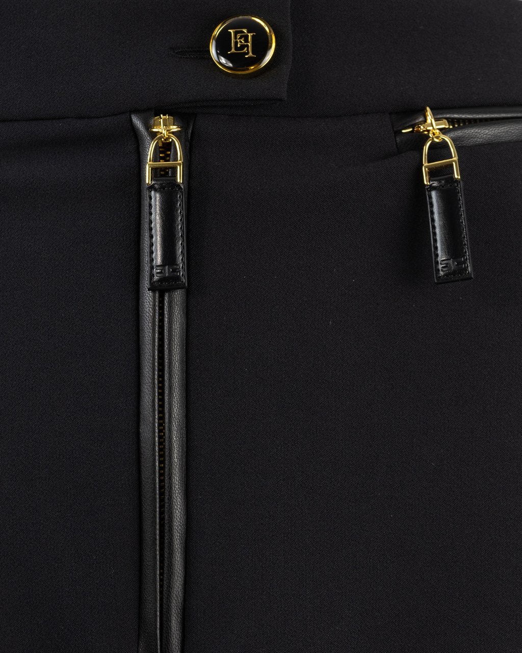 Elisabetta Franchi Skirts Black Zwart