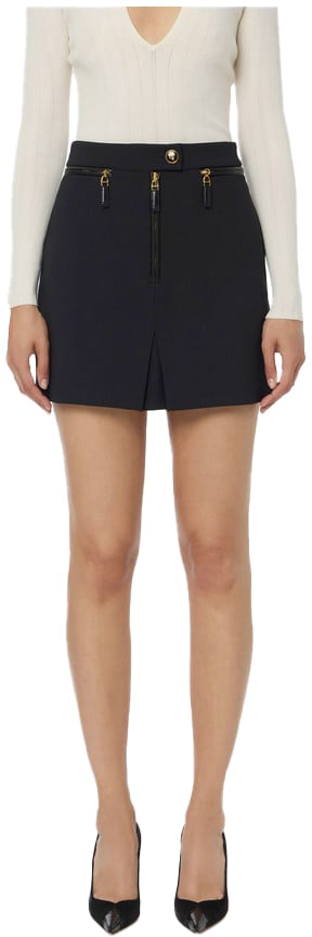 Elisabetta Franchi Skirts Black Zwart