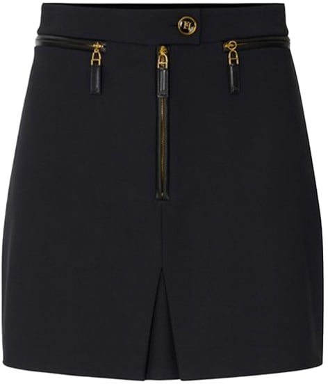 Elisabetta Franchi Skirts Black Zwart