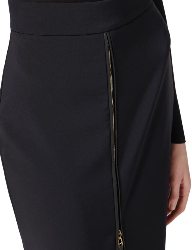 Elisabetta Franchi Skirts Black Zwart