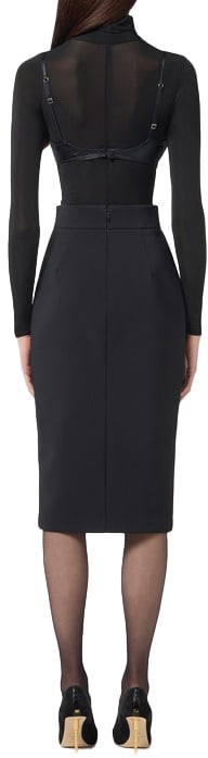 Elisabetta Franchi Skirts Black Zwart