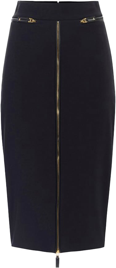 Elisabetta Franchi Skirts Black Zwart