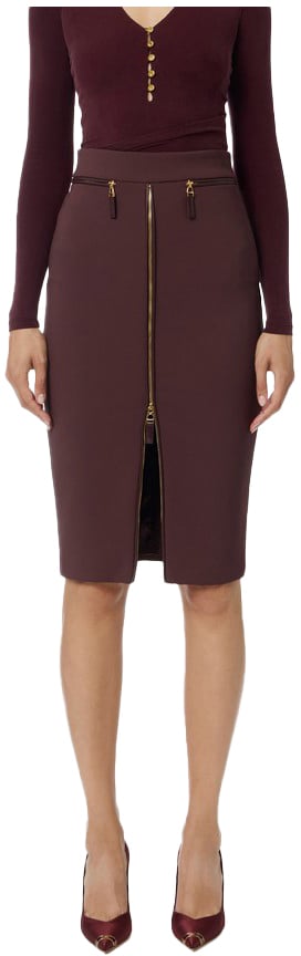 Elisabetta Franchi Skirts Red Rood
