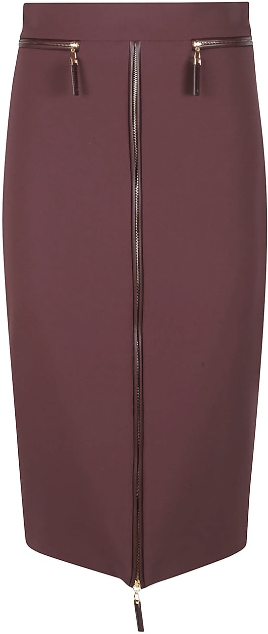 Elisabetta Franchi Skirt Red Rood