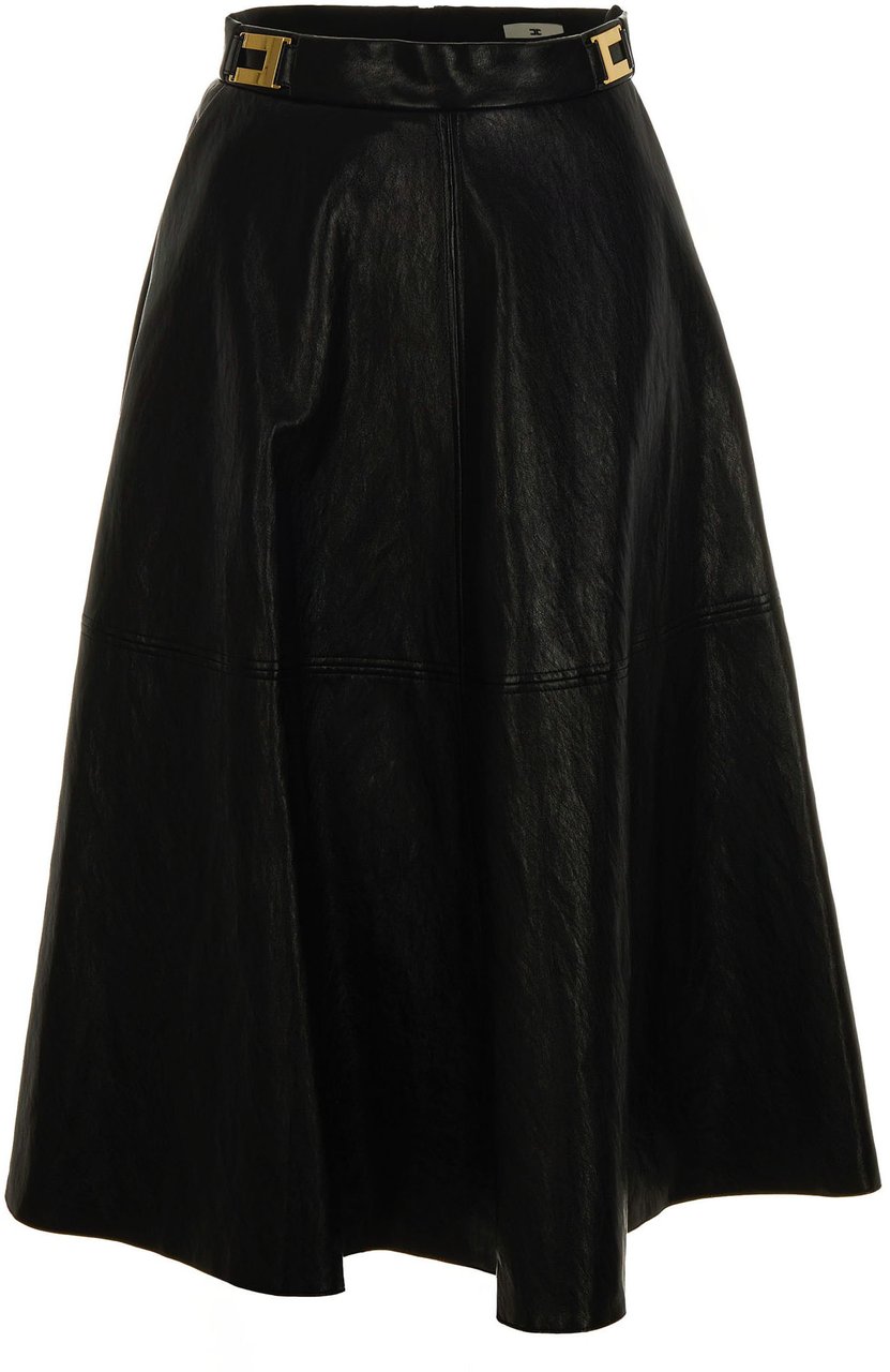 Elisabetta Franchi Skirts Black Zwart