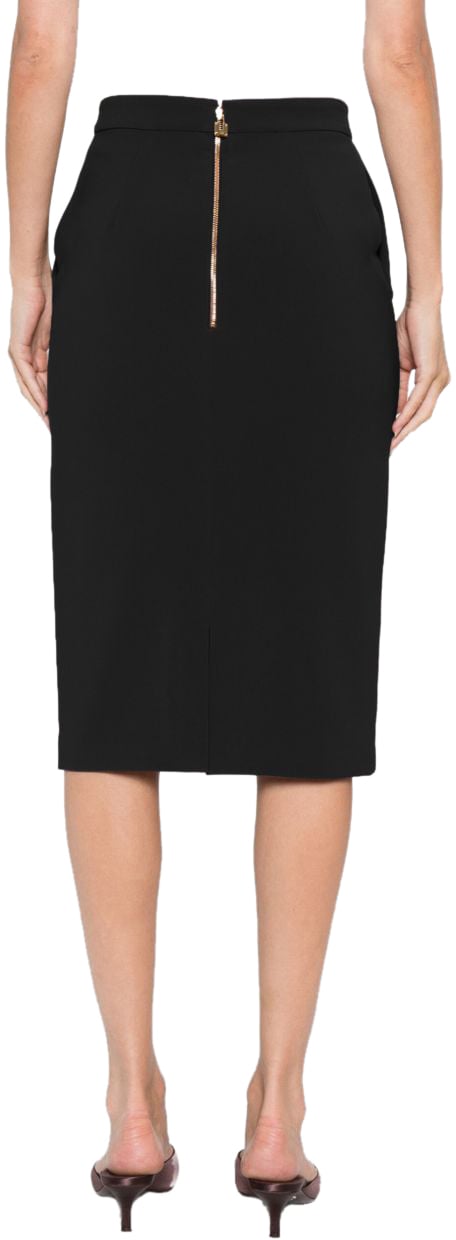 Elisabetta Franchi Skirts Black Zwart