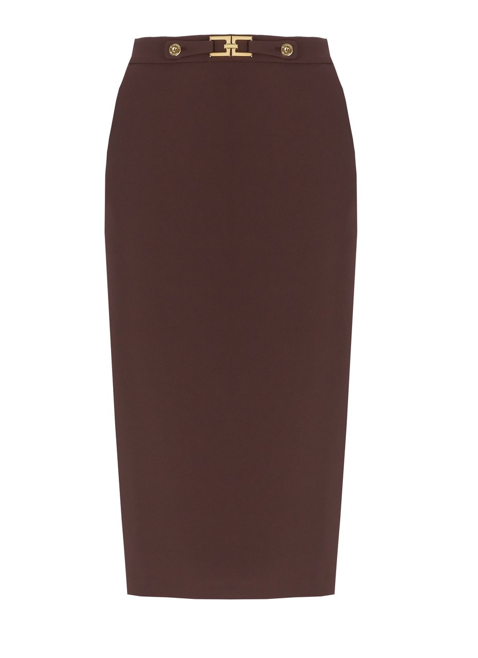 Elisabetta Franchi Skirts Bordeaux Rood