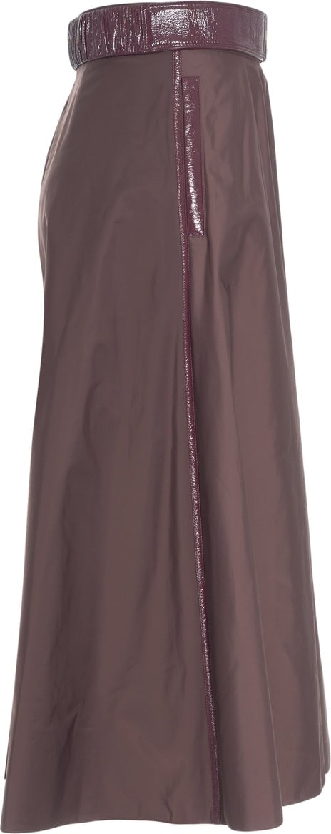 Elisabetta Franchi Midi skirt with belt Divers