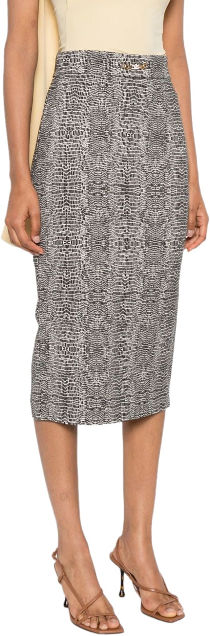 Elisabetta Franchi Skirts Black Zwart