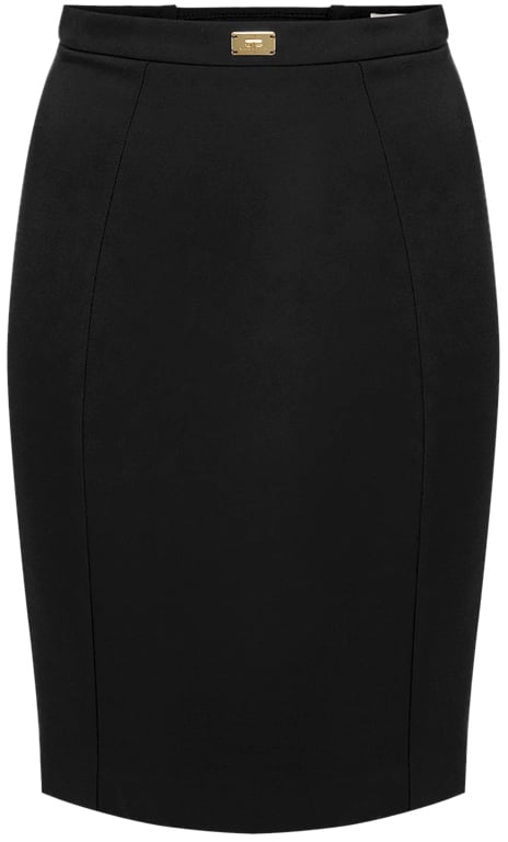 Elisabetta Franchi Skirts Black Zwart