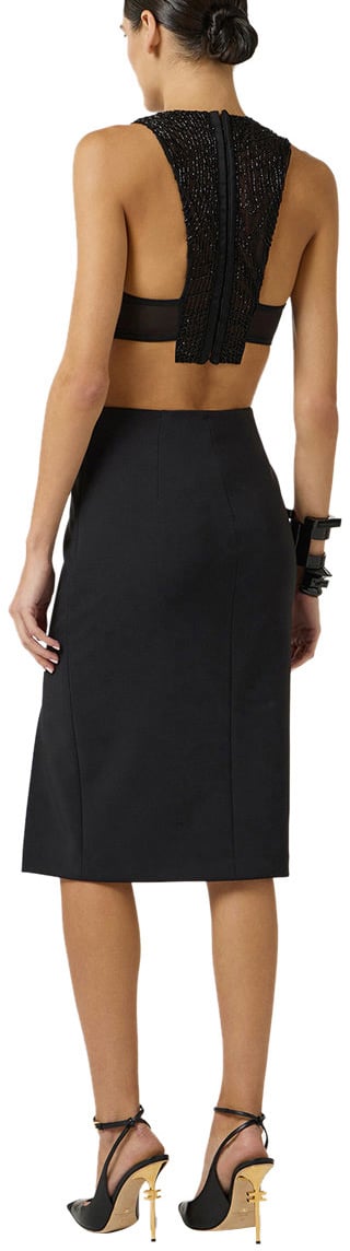 Elisabetta Franchi Skirts Black Zwart