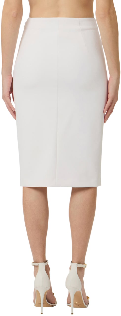 Elisabetta Franchi Skirts Ivory Wit