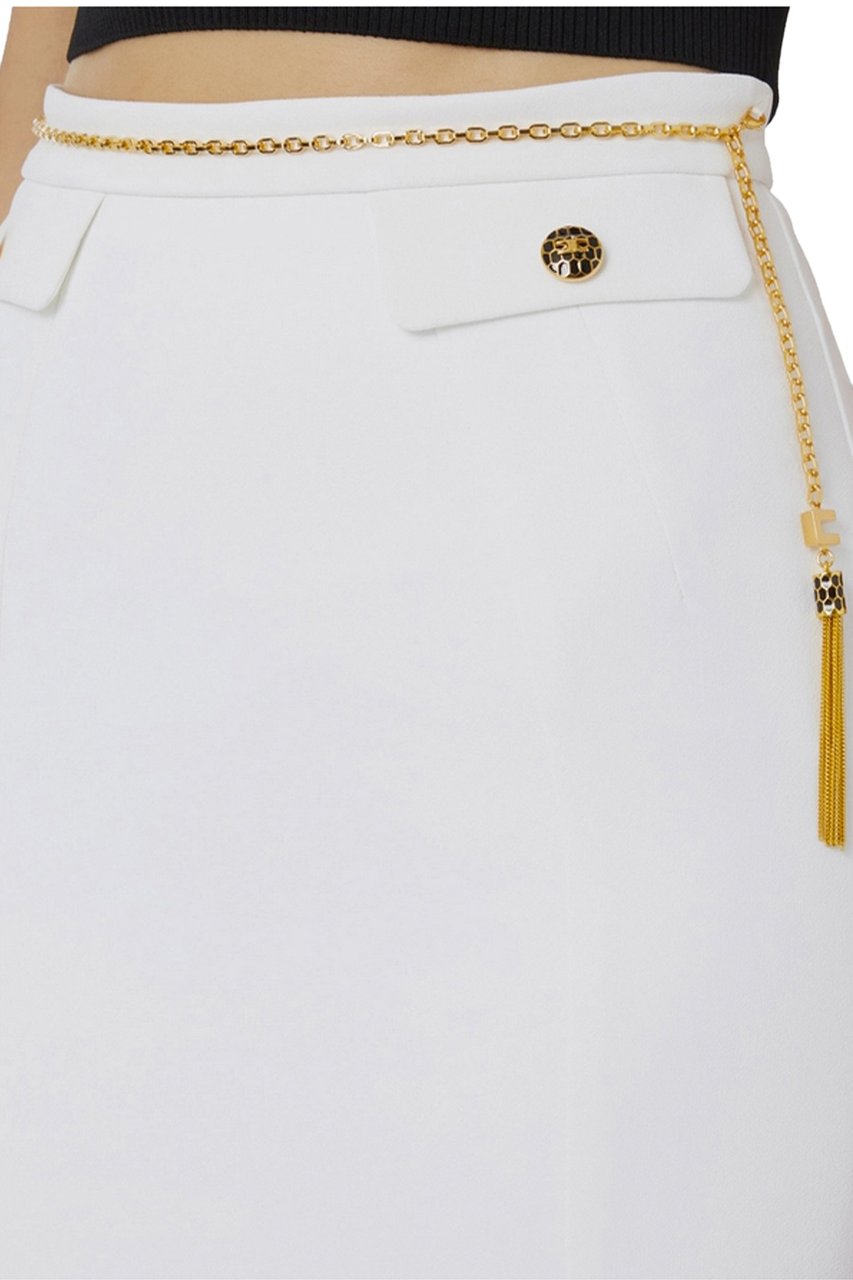 Elisabetta Franchi Skirts Cyan Cyaan