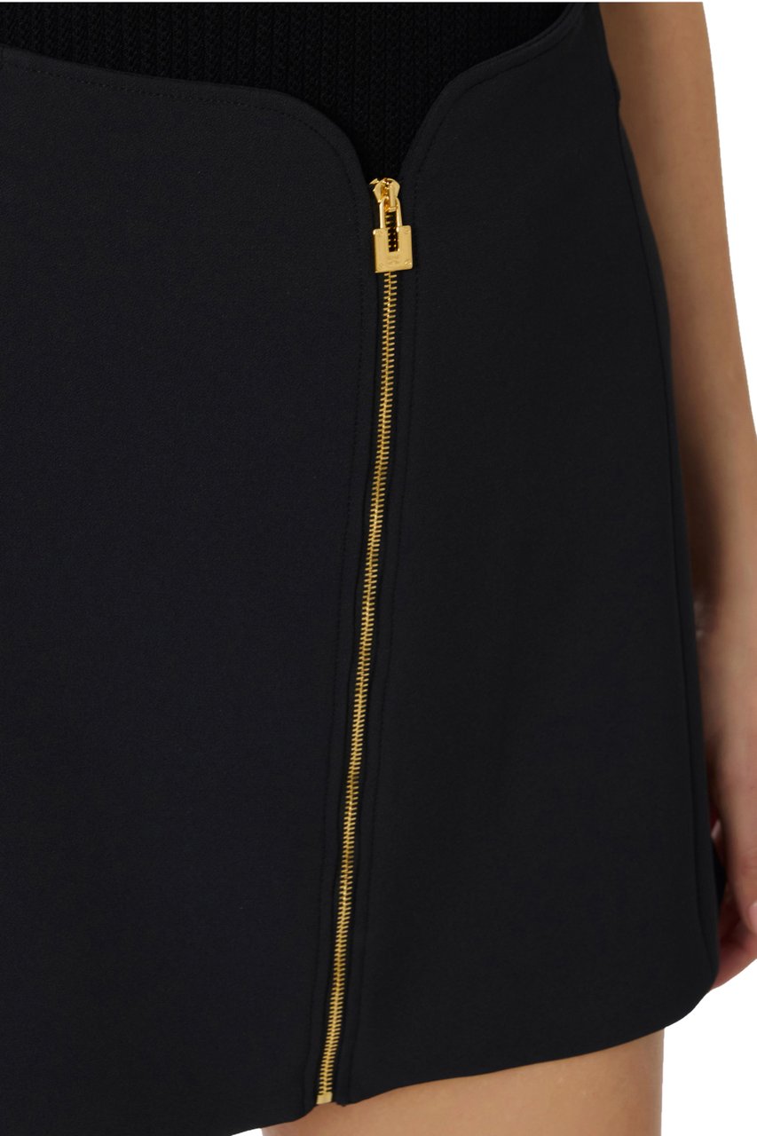 Elisabetta Franchi Skirts Black Zwart