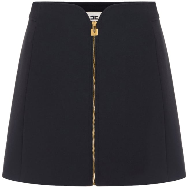 Elisabetta Franchi Skirts Black Zwart