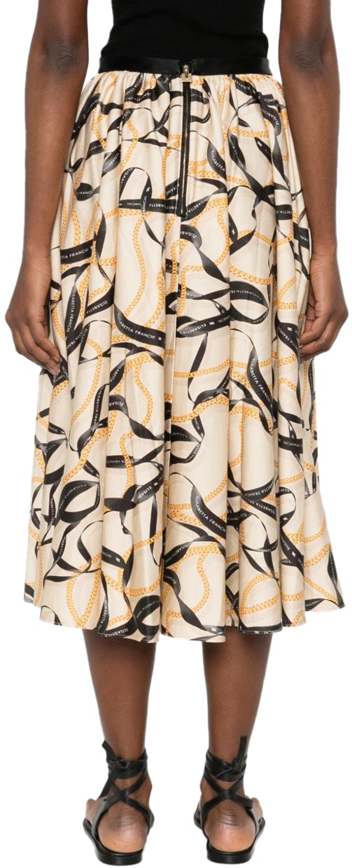 Elisabetta Franchi Skirts Beige Beige