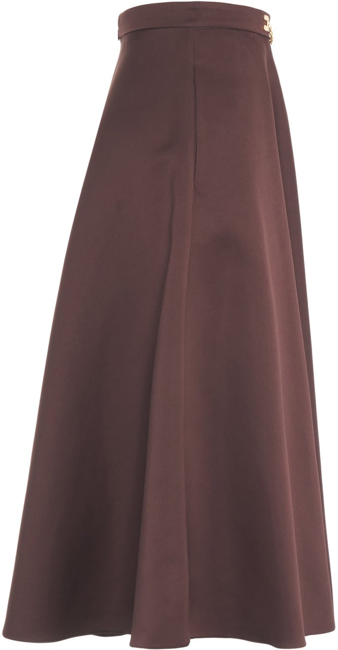 Elisabetta Franchi Midi skirt Bruin