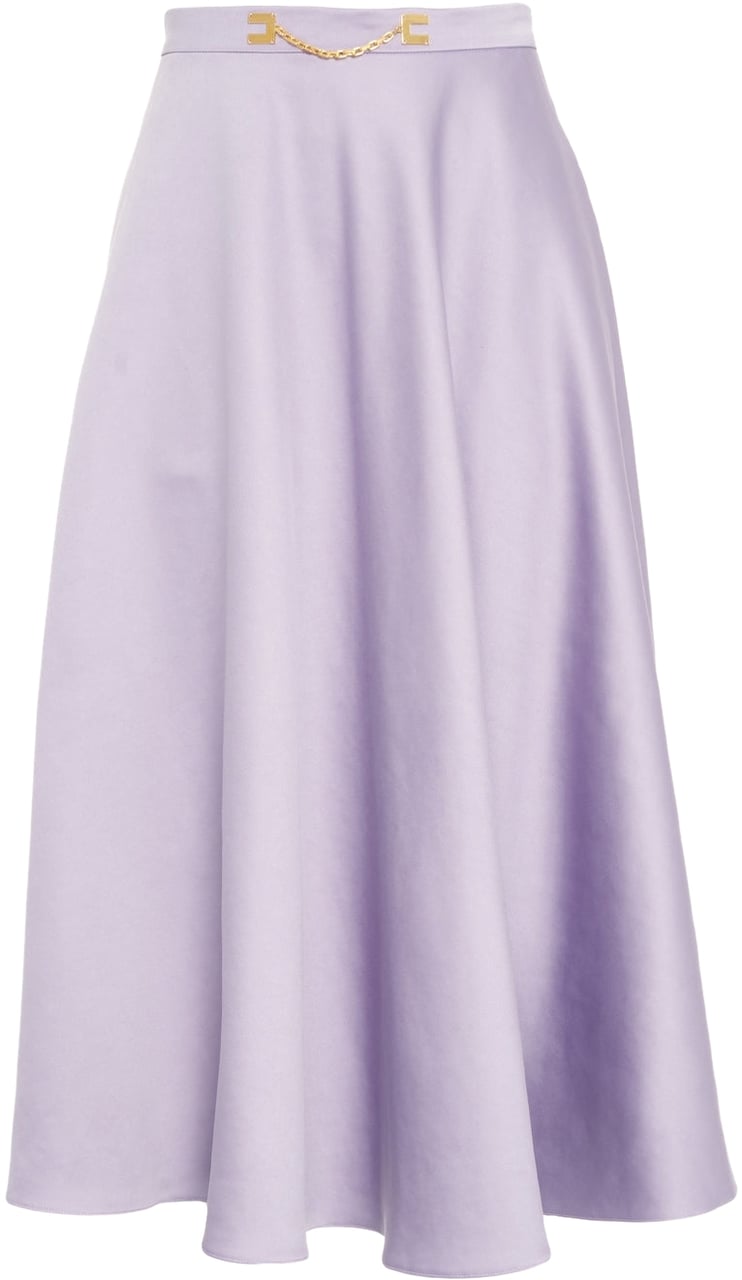 Elisabetta Franchi Midi skirt Paars