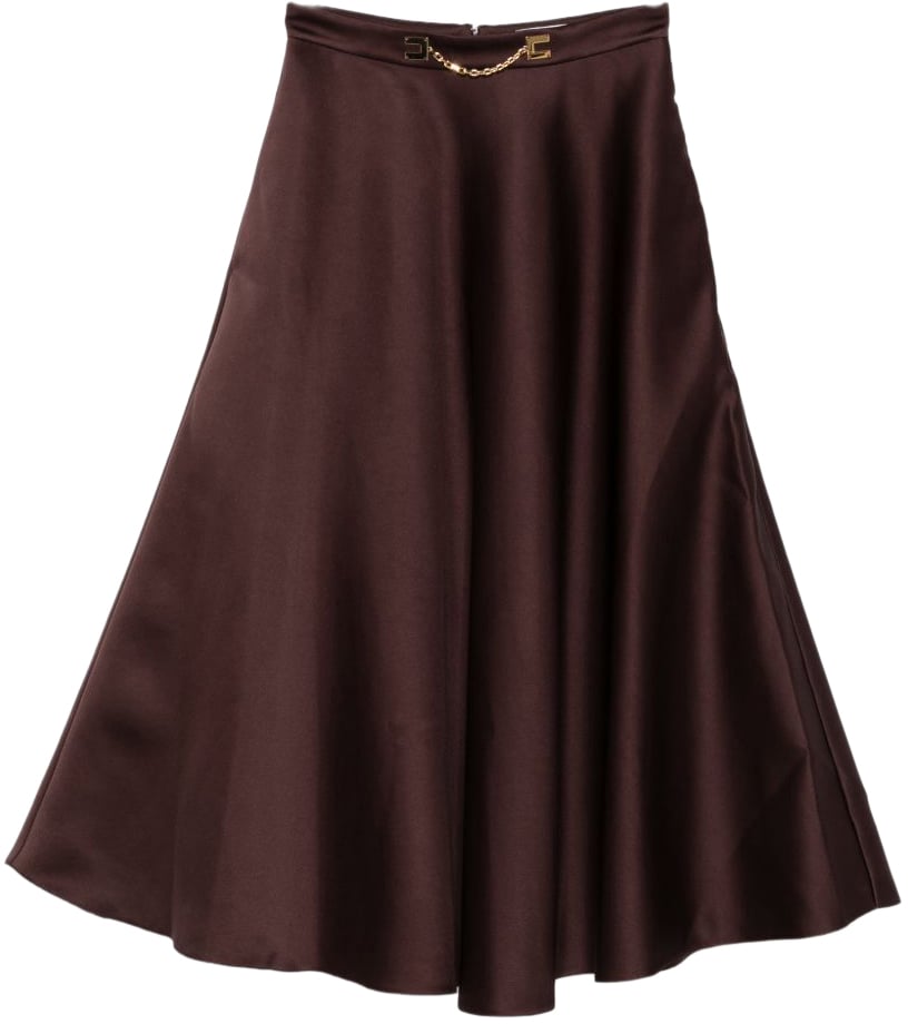 Elisabetta Franchi Skirts Brown Bruin