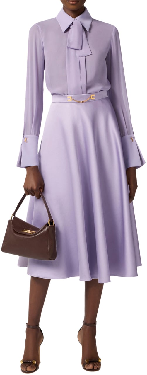 Elisabetta Franchi Skirts Lillà Paars