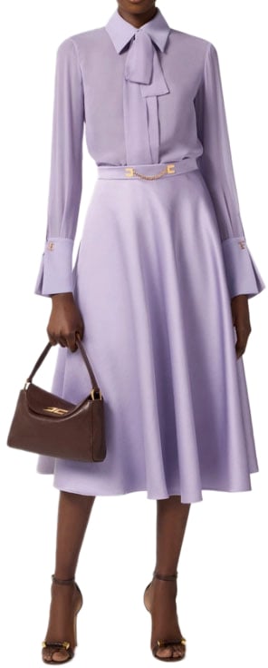 Elisabetta Franchi Skirts Lilac Paars