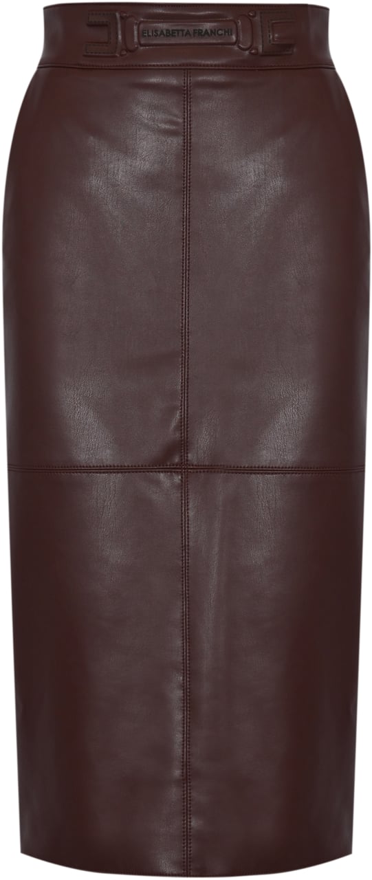 Elisabetta Franchi Skirts Brown Bruin