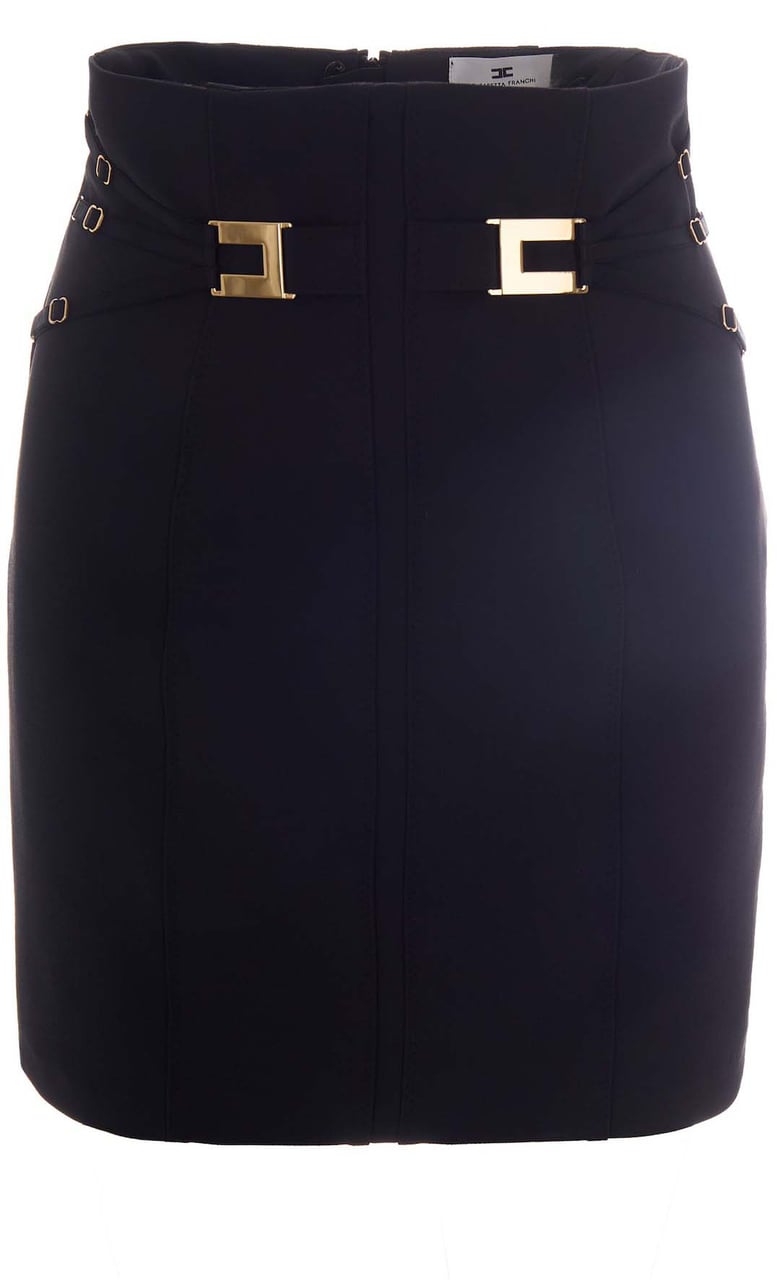 Elisabetta Franchi Skirts Black Zwart