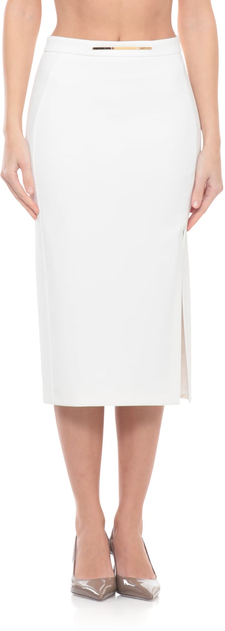 Elisabetta Franchi Skirts Ivory Wit
