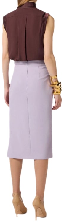 Elisabetta Franchi Skirts Lilac Paars