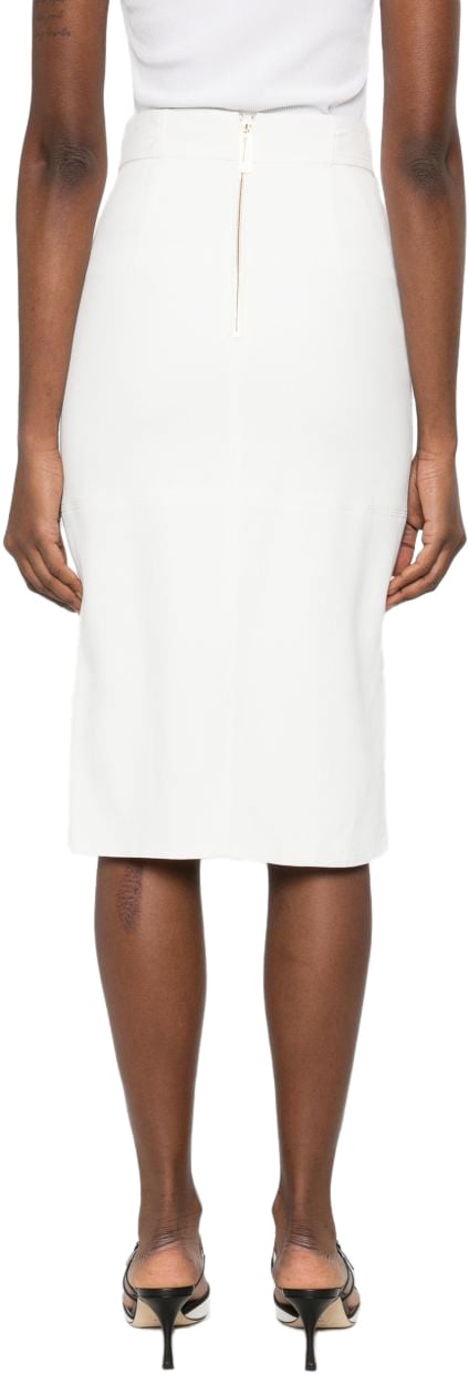 Elisabetta Franchi Skirts Ivory Wit