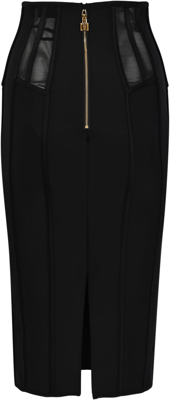 Elisabetta Franchi Skirts Black Zwart