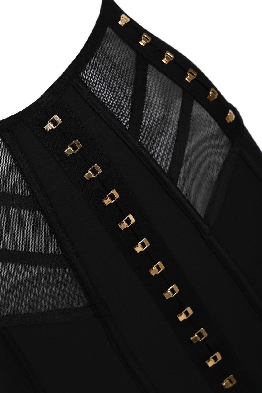 Elisabetta Franchi Skirts Black Zwart