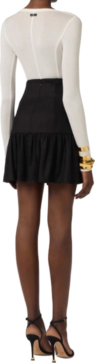 Elisabetta Franchi Skirts Nero Zwart