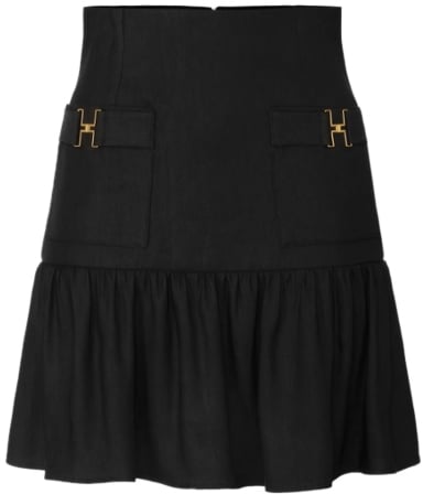 Elisabetta Franchi Skirts Black Zwart