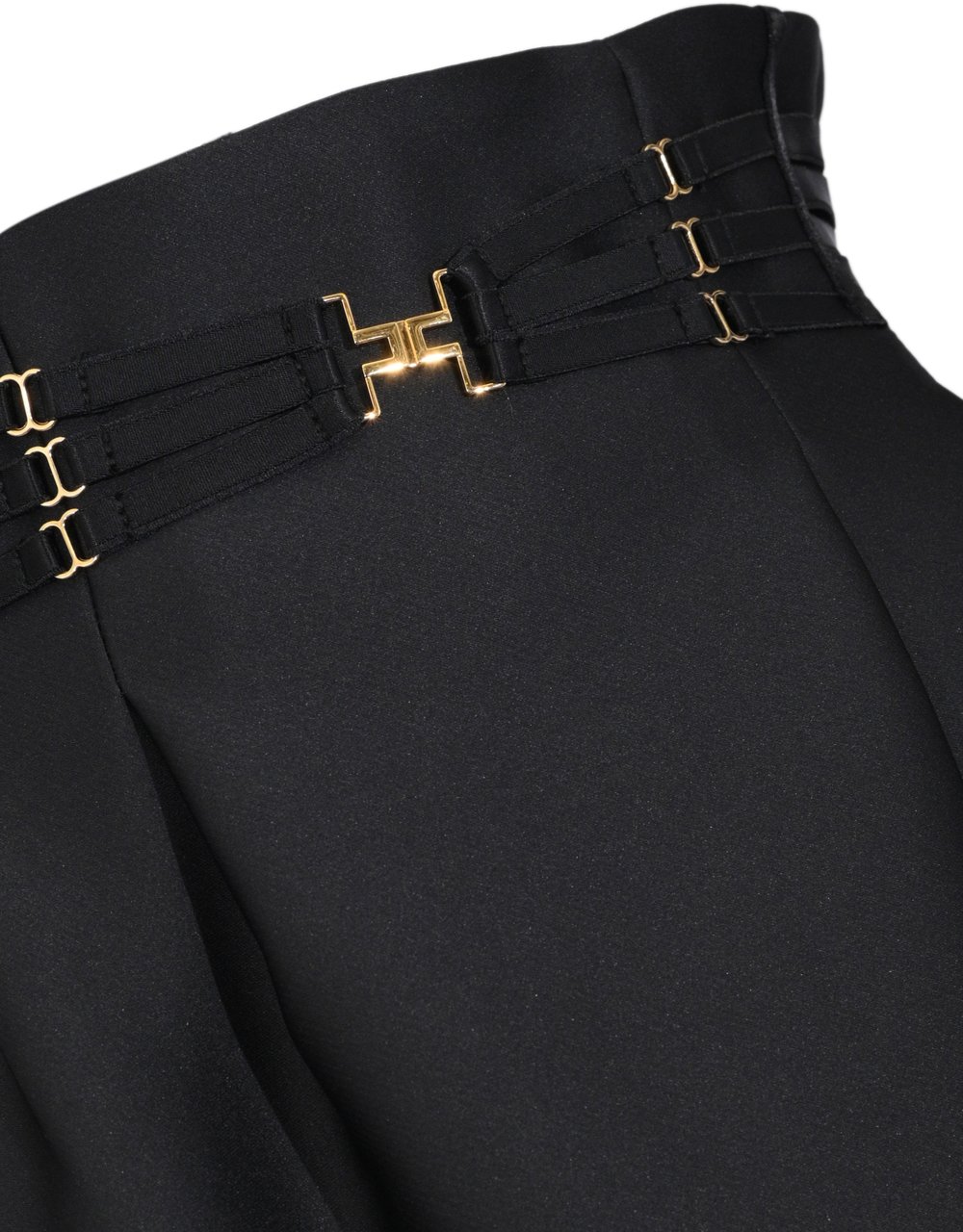 Elisabetta Franchi Skirts Black Zwart