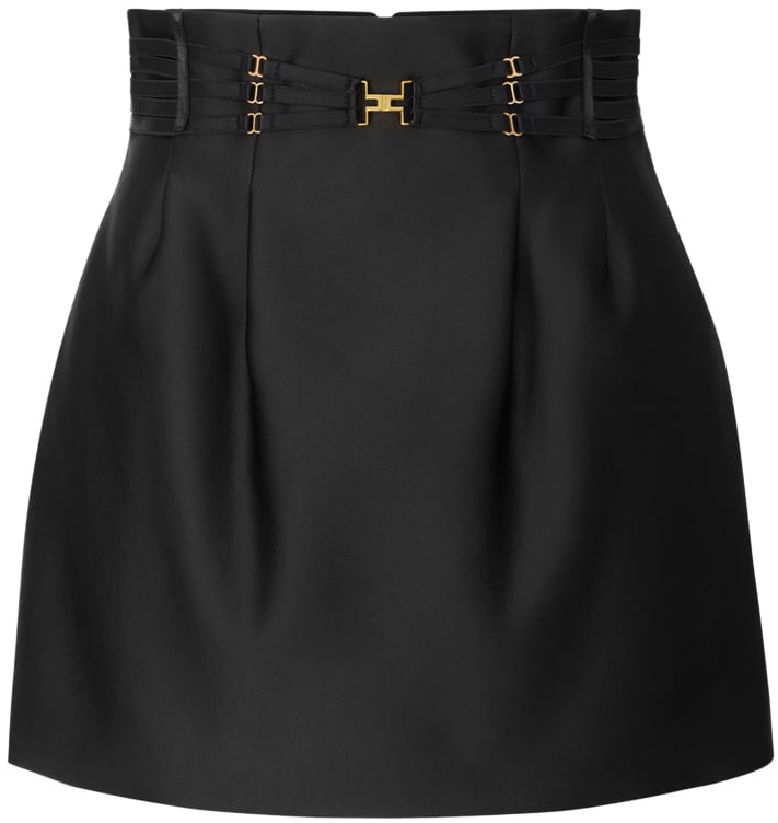 Elisabetta Franchi Skirts Black Zwart