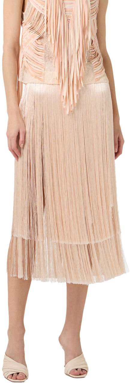 Elisabetta Franchi Skirts Nude Neutraal
