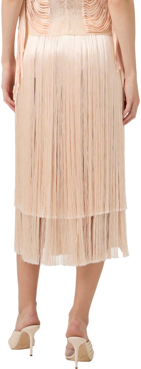 Elisabetta Franchi Skirts Nude Neutraal