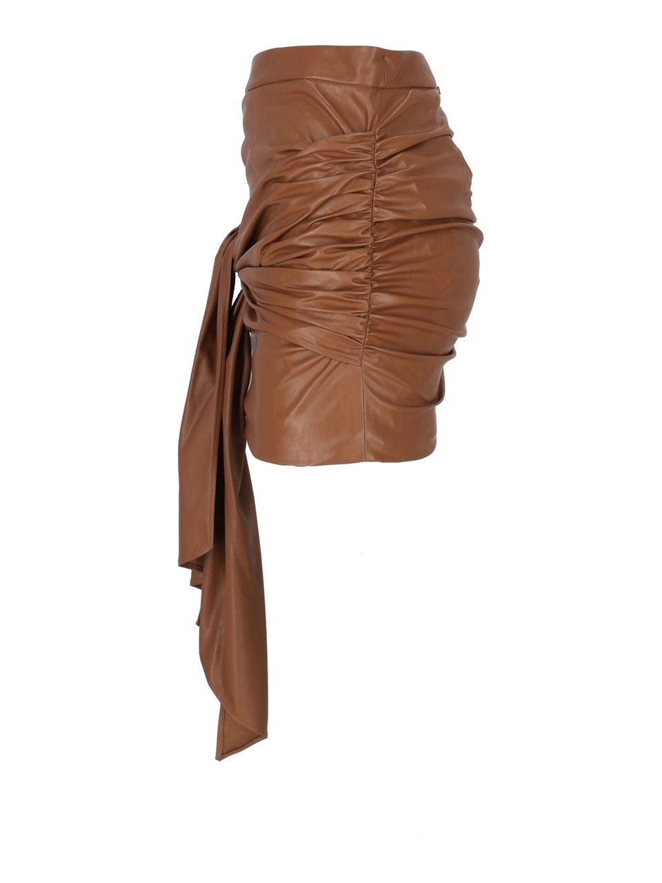 Elisabetta Franchi Mini Skirt Brown Bruin