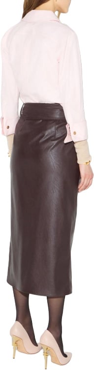 Elisabetta Franchi Skirts Cioccolato Bruin