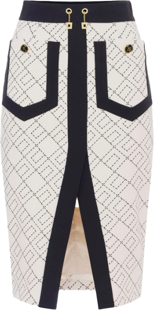 Elisabetta Franchi Skirts Lattenero Zwart