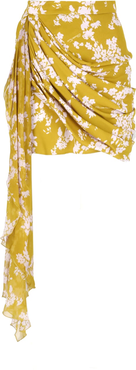 Elisabetta Franchi Skirts Yellow Geel