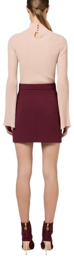 Elisabetta Franchi Skirts Maroon Maroon