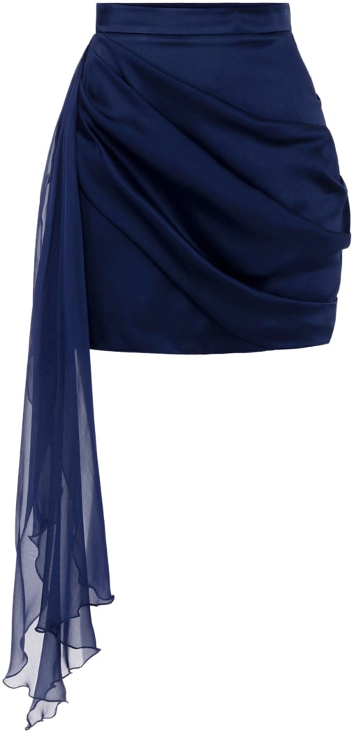 Elisabetta Franchi Skirts Blue Blauw