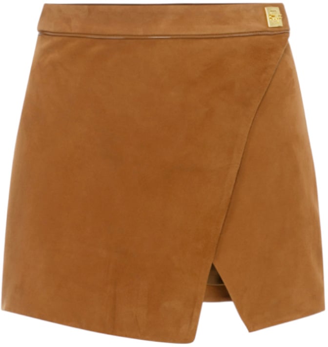 Elisabetta Franchi Skirts Brown Sugar Bruin