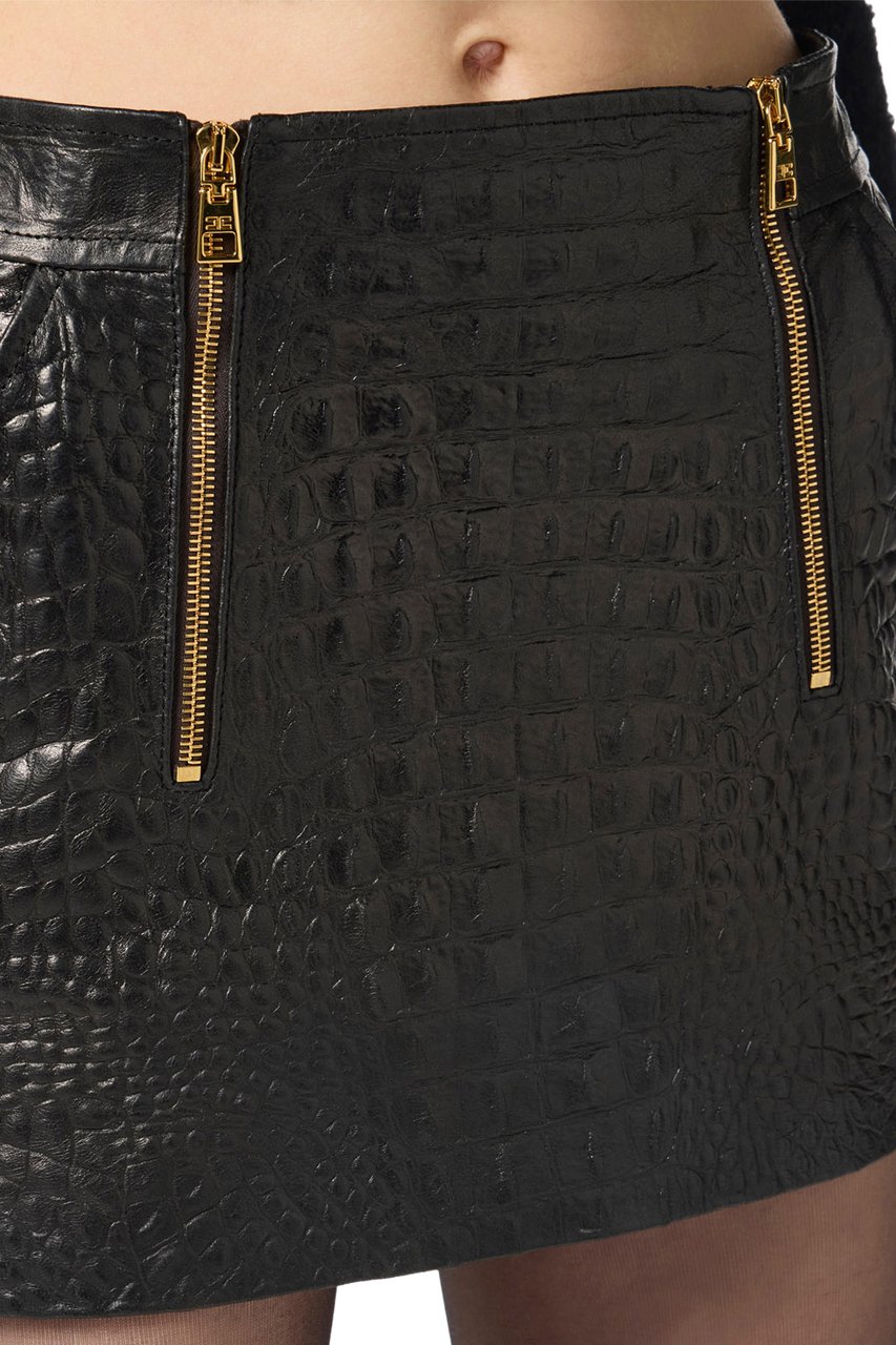 Elisabetta Franchi Skirts Black Zwart
