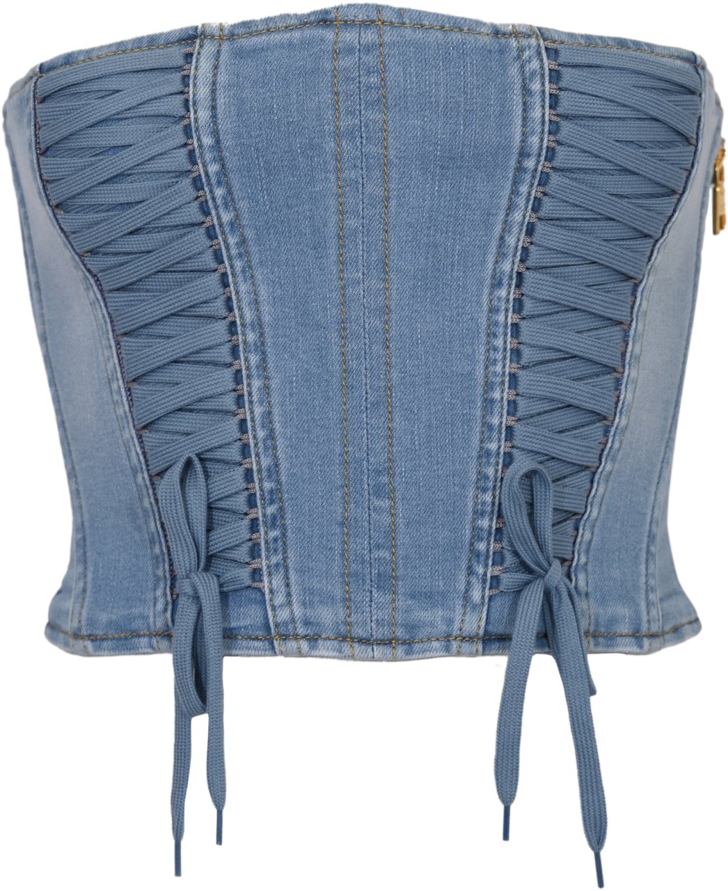 Elisabetta Franchi Top Blue Blauw