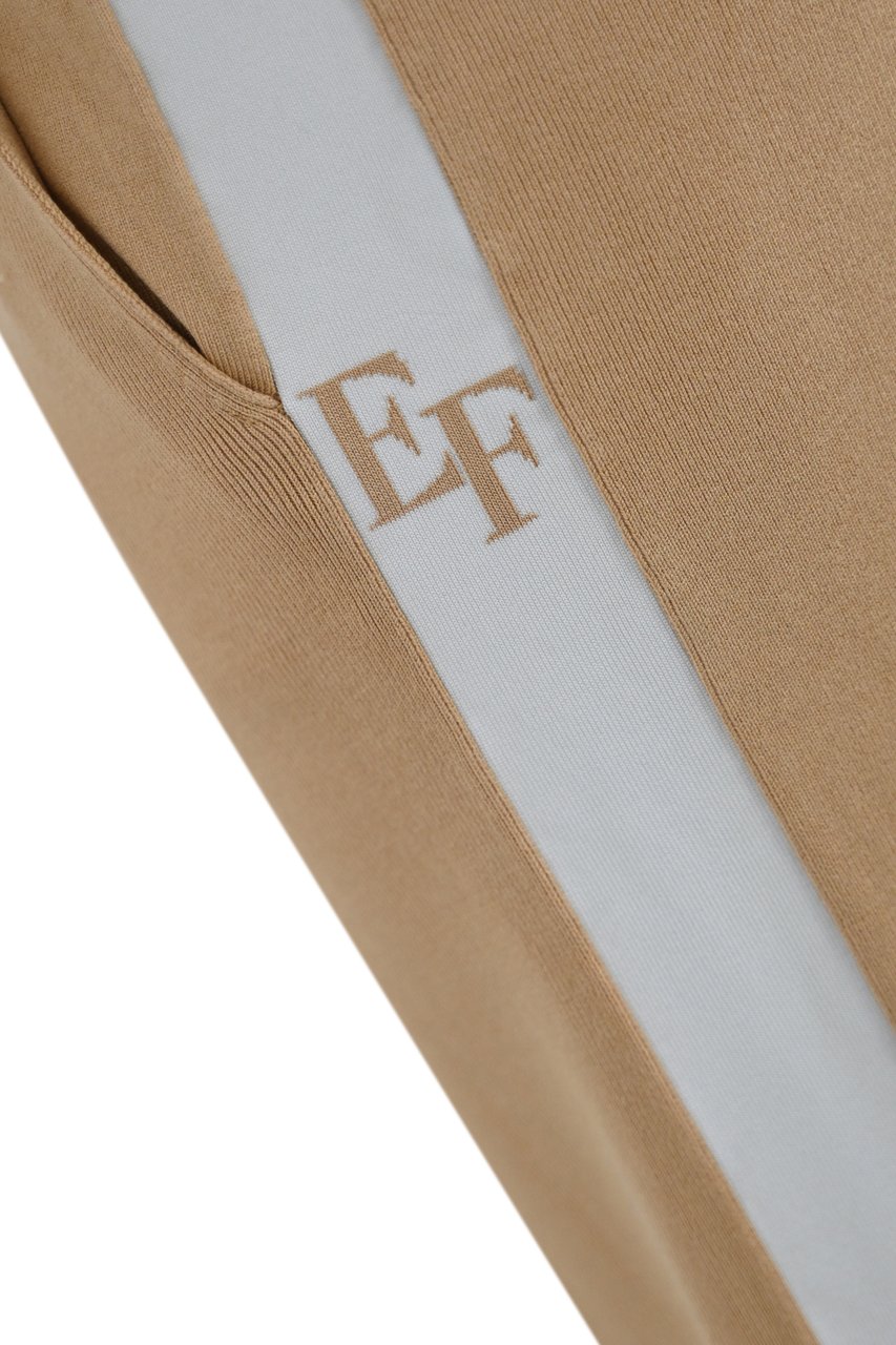 Elisabetta Franchi Trousers Honeyavorio Beige