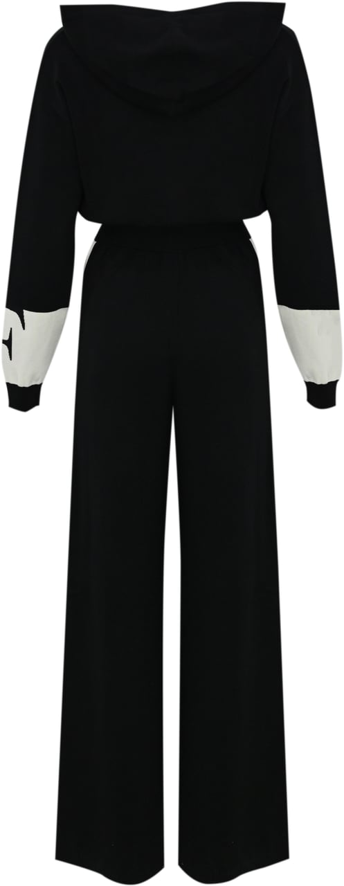 Elisabetta Franchi Trousers Neromilk Wit